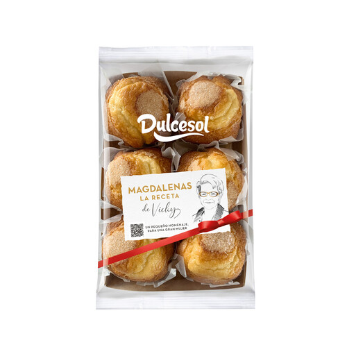 Alcampo DULCESOL Magdalenas estilo casero 300 g