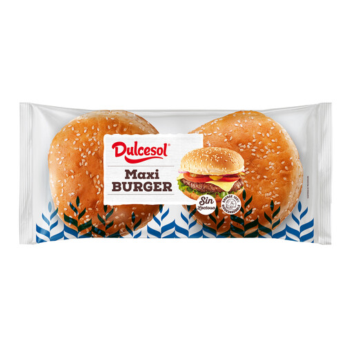 Alcampo DULCESOL Pan de hamburguesa maxi 300 g