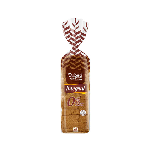 Alcampo DULCESOL Pan integral con corteza 820 g