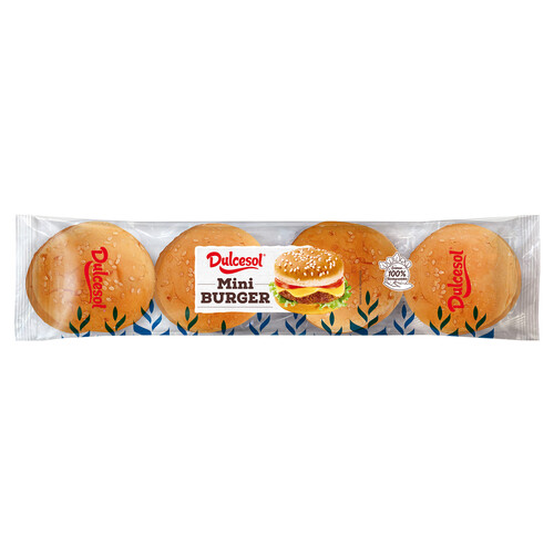 Alcampo DULCESOL Pan mini burguer 8 uds. 190 g