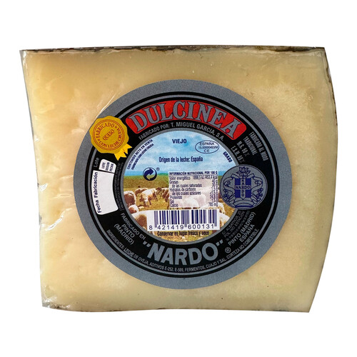 Alcampo DULCINEA Queso oveja viejo nardo 1/4 700 g