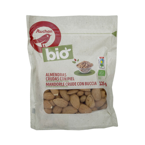Alcampo ALCAMPO ECOLÓGICO Almendras crudas con piel 125 g