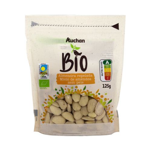 Alcampo ALCAMPO ECOLÓGICO Almendras crudas repeladas sin piel 125 g