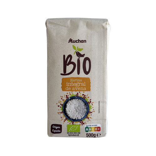 Alcampo ALCAMPO ECOLÓGICO Harina integral de avena ecológica PRODUCTO ALCAMPO ECOLÓGICO 500 g
