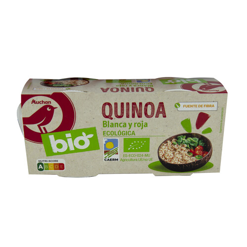Alcampo ALCAMPO ECOLÓGICO Quinoa blanca y roja cocida ecológica ALCAMPO ECOLÓGICO 2 uds. x 125 g