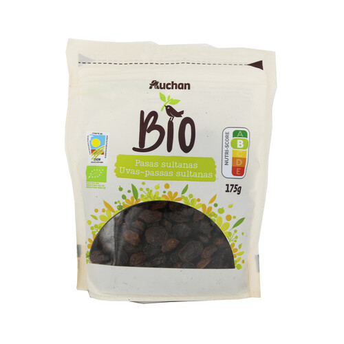 Alcampo ALCAMPO ECOLÓGICO Uvas pasas sultanas 175 g
