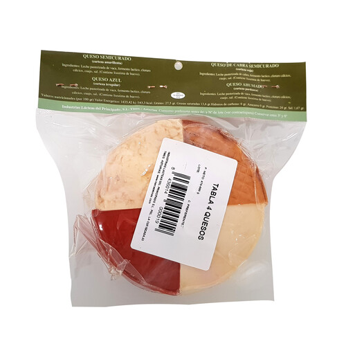 Alcampo EL PAJAR Tabla 4 quesos EL PAJAR 450 g
