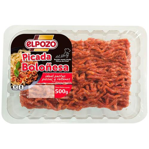 Alcampo EL POZO Carne picada (cerdo) boloñesa 500 g