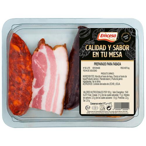 Alcampo EMCESA Bandeja con preparado para fabada