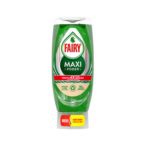 Alcampo FAIRY Lavavajillas mano maxi poder 450 ml