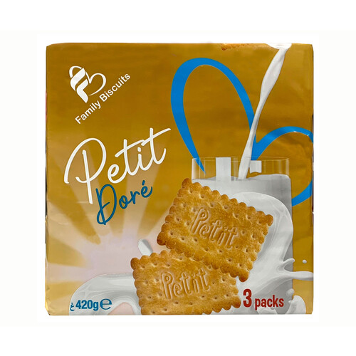 Alcampo FAMILY BISCUITS Galletas petit dore 400 g