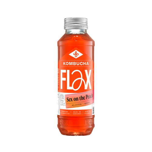 Alcampo FLAX Kombucha sex on the peach 330 ml