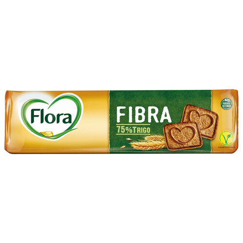 Alcampo FLORA Galletas de fibra 185 g