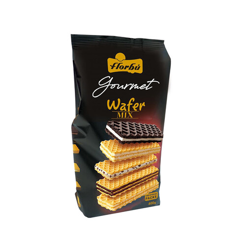 Alcampo FLORBÚ Barquillos rellenos surtidos 400 g