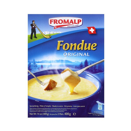 Alcampo FROMALP Fondue de queso FROMALP 400 g