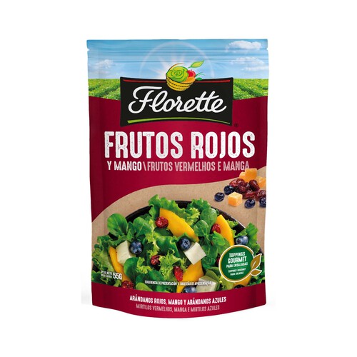 Alcampo Frutos rojos y mango FLORETTE 55 g