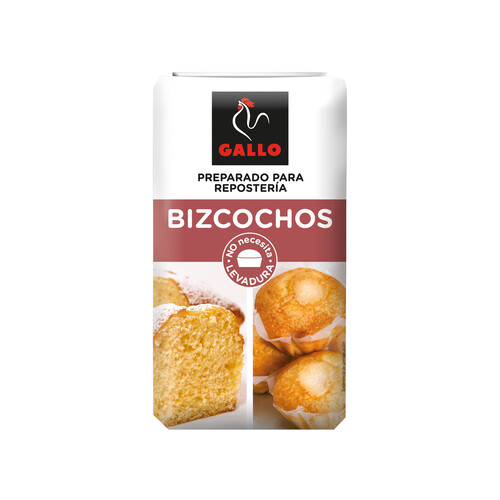 Alcampo GALLO Harina de trigo con levadura 1 kg