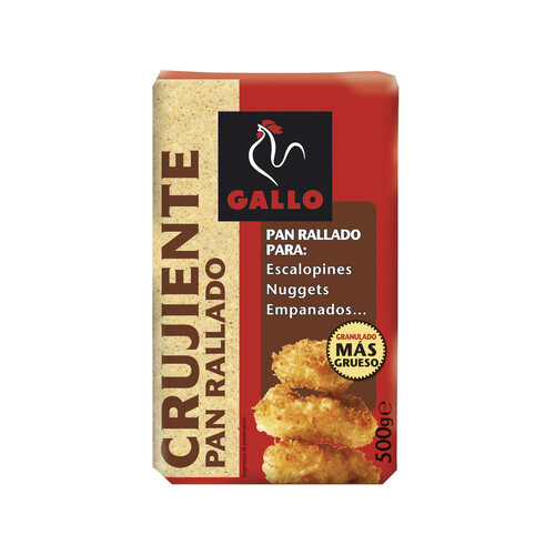 Alcampo GALLO Pan rallado crujiente 500 gr