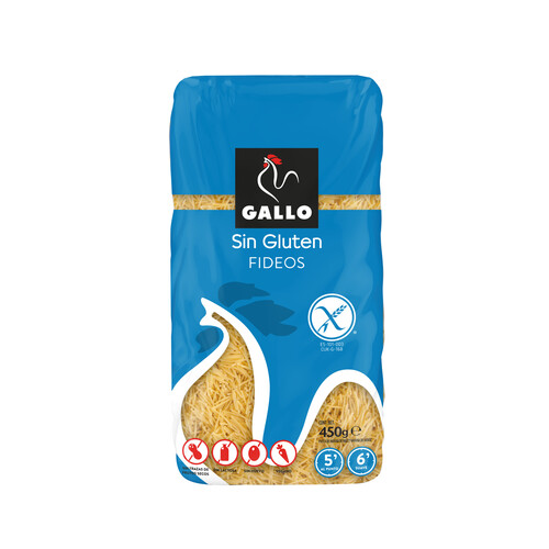 Alcampo GALLO Pasta fideos sin gluten GALLO 450 g