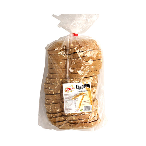 Alcampo GOTRI Pan Chapatón multicereal 750 g