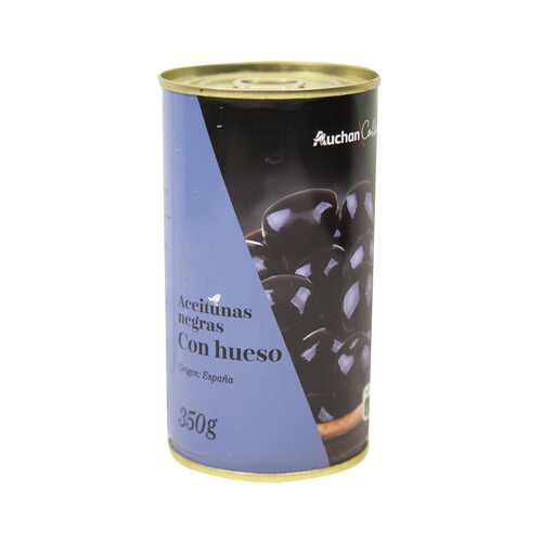 Alcampo ALCAMPO GOURMET Aceitunas negras con hueso ALCAMPO GOURMET 150 g