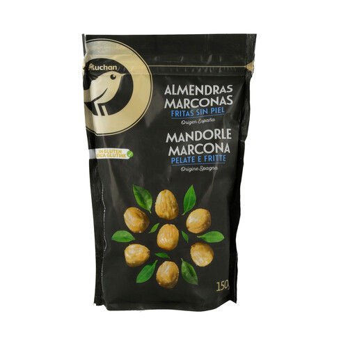 Alcampo ALCAMPO GOURMET Almendras Marconas fritas sin piel ALCAMPO GOURMET 150 g
