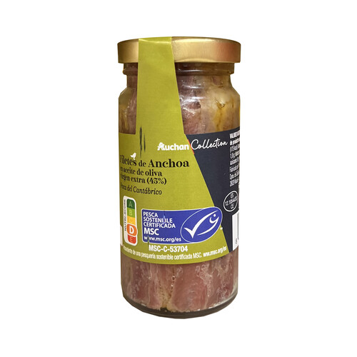 Alcampo ALCAMPO GOURMET Anchoa Cantábrico ALCAMPO GOURMET Tarro 55 Gr