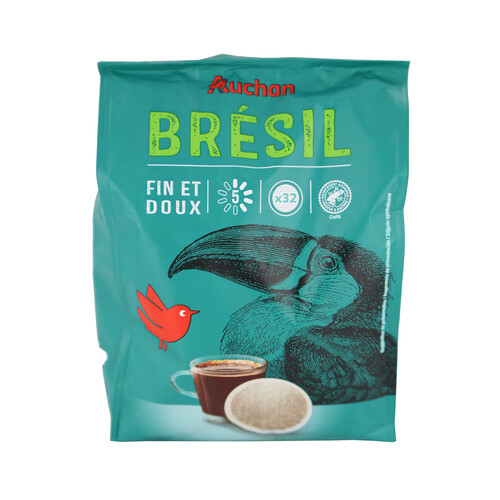 Alcampo ALCAMPO GOURMET Café en cápsulas Brasil I5 32 uds