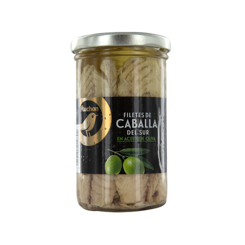 Alcampo ALCAMPO GOURMET Filetes de caballa del Sur en aceite de oliva 175 g