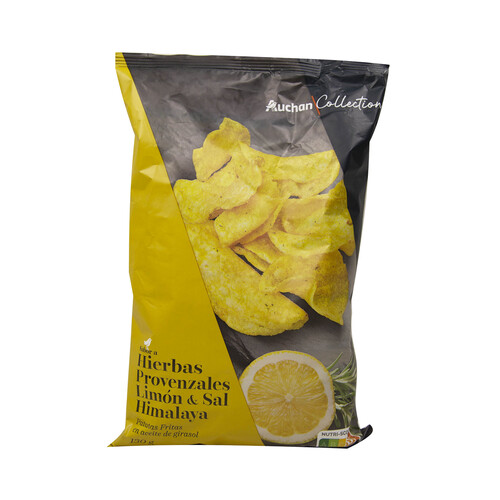 Alcampo ALCAMPO GOURMET Patatas fritas a las finas hierbas y sal del Himalaya ALCAMPO GOURMET 130 g