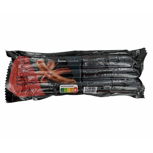 Alcampo ALCAMPO GOURMET Salchichas alemanas de cerdo cocidas y ahumadas tipo Bockwurst (extra largas) ALCAMPO GOURMET 3 x 180 g