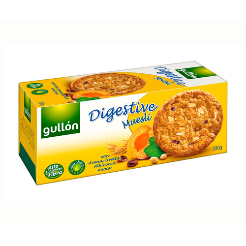 Alcampo GULLÓN Galleta digest muesli 230 g