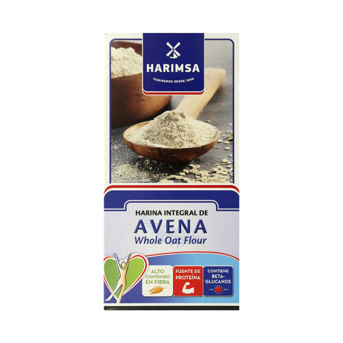 Alcampo HARIMSA Harina integral de avena 400 g