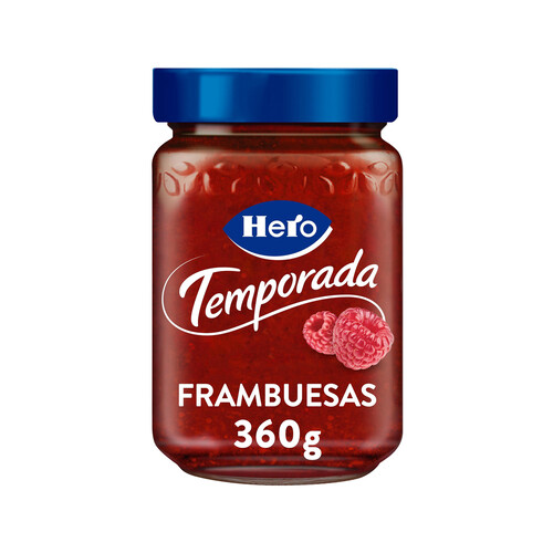 Alcampo HERO Mermelada de frambuesa HERO 360 g