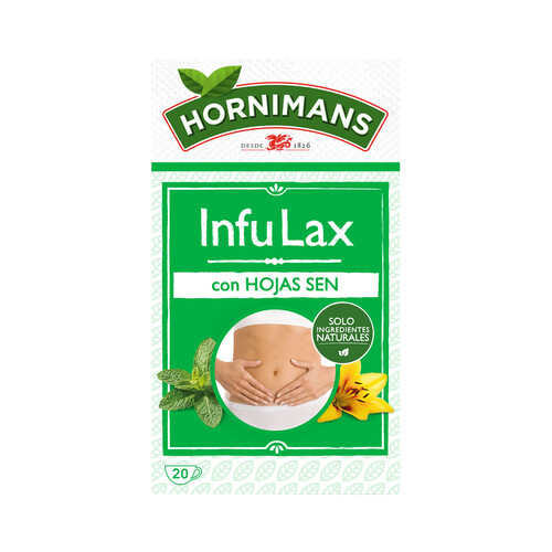 Alcampo HORNIMANS Infusión Infulax.20 uds 30 g