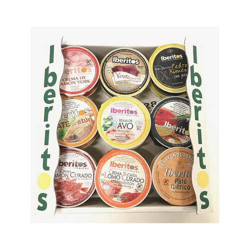 Alcampo IBERITOS Patés surtido IBERITOS 18 x 25 g