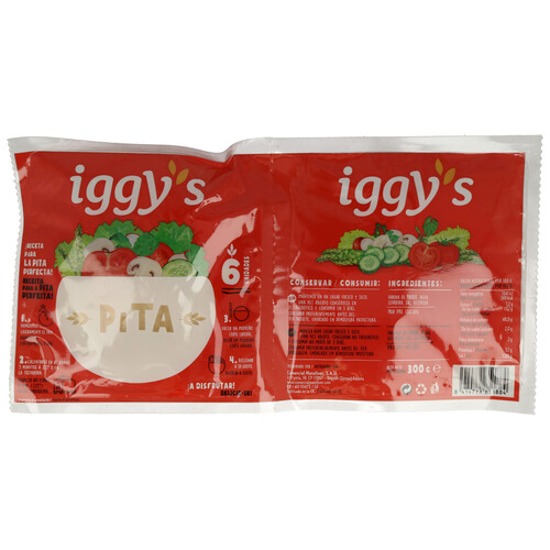 Alcampo IGGY'S Pan de Pita 6 uds