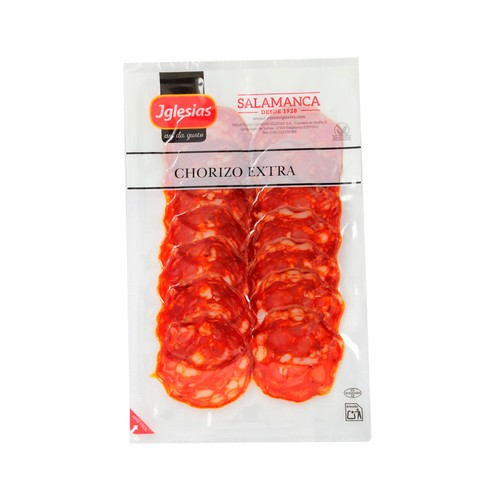 Alcampo IGLESIAS Chorizo extra loncheado 50 g