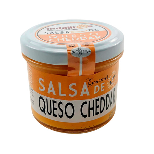 Alcampo INDALITOS Salsa cheddar 100 g