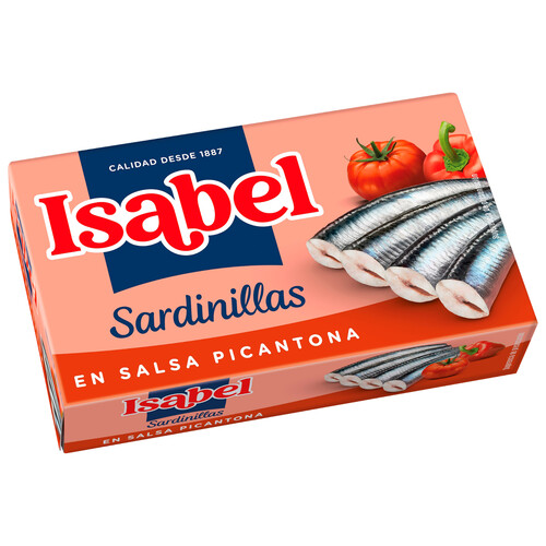 Alcampo ISABEL Sardinillas en salsa picantona 57 g