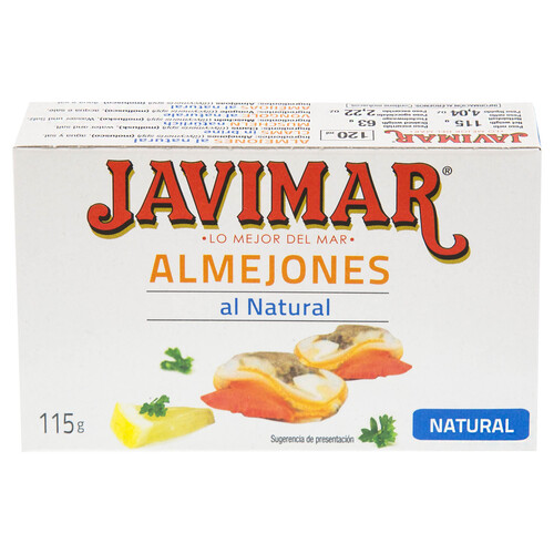 Alcampo JAVIMAR Almejones al natural 63 g