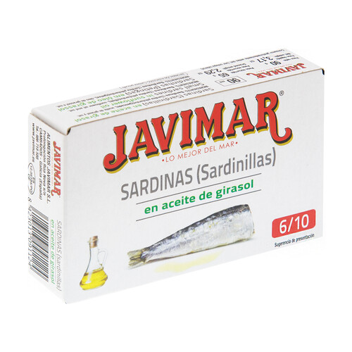 Alcampo JAVIMAR Sardinillas en girasol
