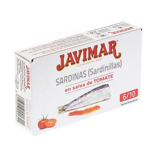 Alcampo JAVIMAR Sardinillas en salsa de tomate