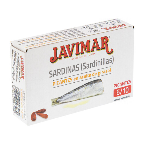 Alcampo JAVIMAR Sardinillas picantes a. girasol
