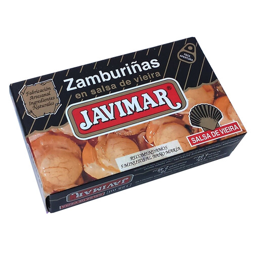 Alcampo JAVIMAR Zamburiñas en salsa de vieira 70 g
