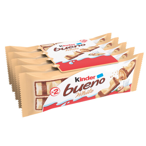 Alcampo KINDER Bueno White Barrita 2x5 uds. 195 g