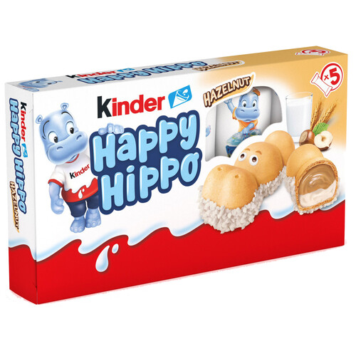 Alcampo KINDER Happy Hippo 5 uds. 103 g