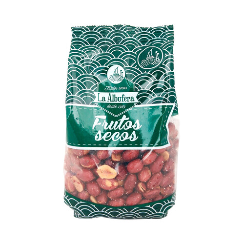 Alcampo LA ALBUFERA Cacahuete frito con piel 250 g