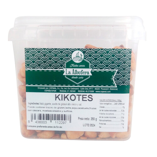 Alcampo LA ALBUFERA Kikotes bote 350 g