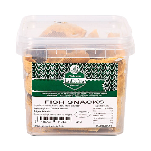 Alcampo LA ALBUFERA Piel de maruca desalada 75 g